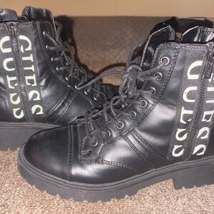 GUESS Black Women’s Combat Boots